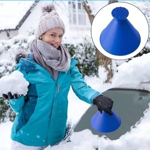 Стъргалка за лед за кола + фуния | ICYWIZARD